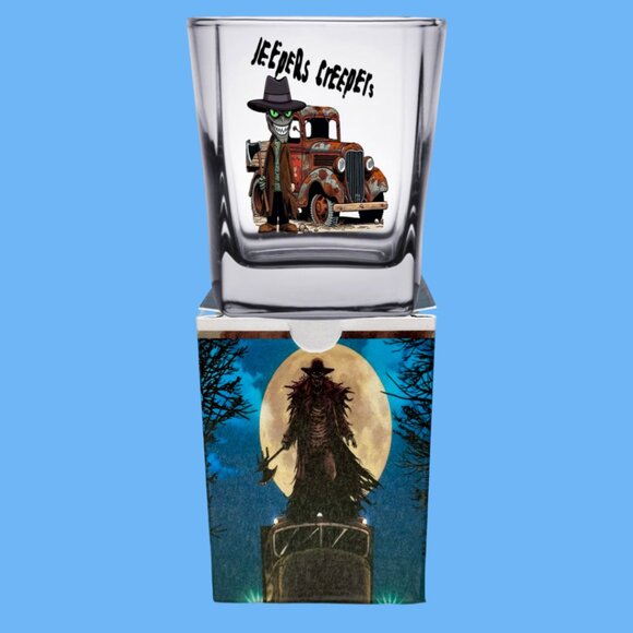 HORROR Movie/PEANUTS Character Mashup Shot Glasses/Gift Boxes, UNIQUE GIFT! - Picture 12 of 16